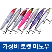 슬로우싱킹 미노우 알리미노우 7종 24g/18g/14g/10g, 18g, 7 black silver