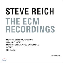 [CD] 스티브 라이히 ECM 레코딩 스페셜 에디션 한정반 (Steve Reich: The ECM Recordings) : Music for 18 Music...