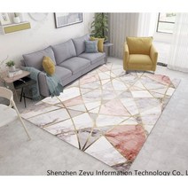 북유럽풍 대형 거실 카페트 사계절 극세사 소형 러그 매트 모음, 140×200cm + O
