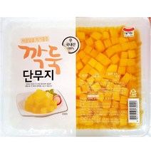일미 깍둑단무지 3kg 4개 [식당용]