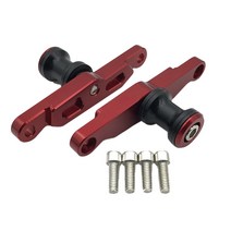 Yamaha Yzf-R6 2019-2021 CNC 알루미늄 오토바이 스윙 암 슬라이더 스풀 패디스크 스탠드 보빈 스윙 암, 하나, 빨간색, 1개