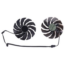 Gigabyte GeForce GTX1060 1650 1070 GTX 1050ti 그래픽 카드 용 1/2pcs 88mm T129215SU 4 핀 쿨러 팬, 02 b, 한개옵션1