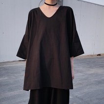 여름 신작 여성용 반팔 티셔츠 블랙 캐주얼 여성용 7부소매 루즈한 큰 사이즈 티셔츠 편안한 캐주얼 여성전부 패션 트렌드 티셔츠