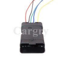 자동차 1 Set 6P 211PC069S0049 자동 오일 펌프 플매트 카펫 러그 스로틀 와이어 케이블 소켓 푸조 시트로엥 211PL069S0049, [02] 1 Set Male