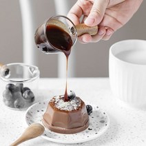 우드손잡이 샷잔 계량 커피 소스잔 에스프레소 내열유리, 투리쿠팡1 본상품선택, 투리쿠팡1 본상품선택