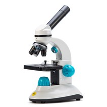 SWIFT SW50 400배어린이 현미경 세트 광학 현미경 생물 현미경 40X-400X 휴대용 현미경 학생 초보자 표본 학교 가정 실험실 현미경슬라이드 현미경+키트, 400X