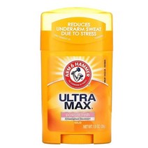 Arm & Hammer UltraMax 고형 땀 억제 데오도런트 파우더 프레시 28g, 1개