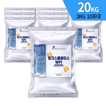 밀크스페셜티 미국 포대유청단백질 WPI 90 20kg 단백질보충제, 1개