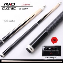 스포츠/레져||구기스포츠||당구/포켓볼||당구큐대/포켓볼큐Cuetec AVID 풀 큐, 02-95-321 와이어, 12.75mm