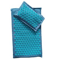 겨울철 등산로 바닥 공원 산책로 멍석 매트 야자수 7444cm 리넨 팜 마사지 요가, 2pcs 밝은 녹색 세트