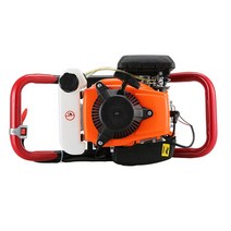 소형 굴착기 굴삭기 향타기 드릴링머신 농업용 과수원, 4행정 180CC+30cm 드릴 비트