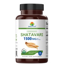 Brieofood 샤타바리 shatavari 1500mg 비건 태블릿 90정, 1개
