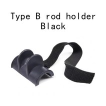 보트 낚시대 홀더 실리콘 U 형 막대 선반 해양, [03] B Black