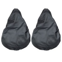 2pcs 자전거 좌석 비 커버 자전거 안장 방수 보호 커버 야외 사이클링 액세서리