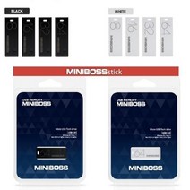 쭈bapha_미니보스 USB메모리 스틱형 8G 판촉 심플 휴대용 저장 USB 소형 8기가 8가 판촉용♥LtMS, ♥LtMS화이트
