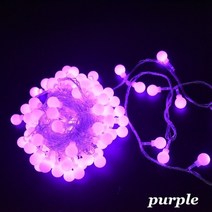 6m 10m 20m 30m 50m 공 크리스마스 조명 110V 220V 전구 요정 Led 문자열 빛 홈 웨딩 휴가 야외 장식 램프, 06 30M 300LEDS 220V EU, 09 Purple