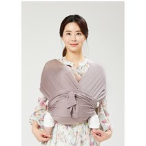 메이앤마이 모달 슬링 아기띠, 코코아베이지