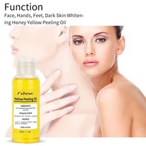 옐로우 필링 오일 페이셜 여드름 블랙 헤드 트리트먼트 오일 오일 각질 제거 모이스처 라이저 얼굴 수리 오일 화이트닝 whiteni c0o6 제거