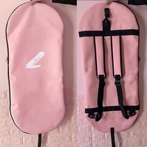 스케이트보드 가방 가방 더블 숄더 백팩 숄더 남녀 대소 어판 전동킥보드 가방 롱보드 댄스보드, 큰물고기보드/랜드서핑핑크업그레이드
