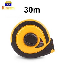 20m/30m/50m 플라스틱 측정 룰렛 Pvc 소프트 눈금자 유연한 눈금자 방수 개폐식 빠른 휴대용 줄자, 30m