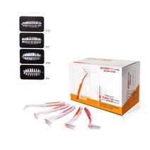 스카이덴트 001 100개입 대용량 임플란트 치간칫솔 치간치솔 잇솔 칫솔 치과전용 SKYDENT, R-SS