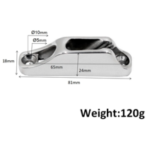 요트 악세사리 수상 선박 부품 보트 소품 미니 로프 캠 클리트 316 해양 스테인레스 스틸 액세서리 해양