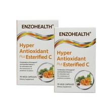엔조헬스 하이퍼 안티옥시던트 에스터 비타민씨 엔조제놀 70정 Enzo Health Hyper Antioxidant Plus Esterified C, 2개