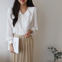 영트렌드 러플카라블라우스 TRBL20361