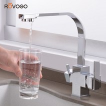 ROVOGO 3 in 1 식수 수전 정제된 주방 냉온수 RO 시스템 워터 필터수전, C-658_CHINA