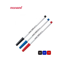모나미 351 싸인펜 흑 청 적 1타12개입/ 결혼식 장례식 방명록 사인용 적합, 블랙