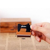 도장파는기계 미니 축하 또는 DIY 나무 고무 스탬프 스크랩북 문구 표준 1 개, 1.Mini Sewing Machine