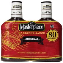 KC Masterpiece Original Barbecue Sauce 미국 케이씨 마스터피스 오리지널 바비큐 소스 1.13kg 2팩
