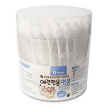 아이펫 펫크린 애견전용 면봉 60개입 강아지 귀세정제반려견 용품 특가세일, 상세페이지 참조