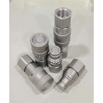 포크레인 잔압제거 벨프 굴삭기 유압 커플러 카플러, 06-G3/4 니켈 합금