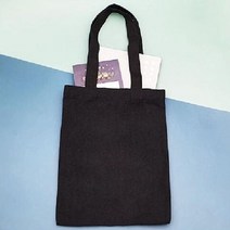 오너클랜 데일리 캔버스 에코 숄더 토트 백 가방 블랙 세로S WAF3DDE