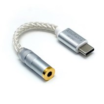 아모란나 C타입 Audio DAC 이어폰 앰프 CS46L41 헤드폰 젠더, DAC C타입 to 3.5mm 이어폰 헤드폰 마이크