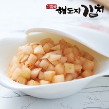 [해도지 어린이깍두기] 우리 아이 첫 깍두기 해도지 어린이 깍두기 HACCP 1kg 2kg 5kg 10kg, 1개