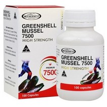 마더네스트 - Greenshell Mussel 초록입홍합 7500mg 100정, 1개