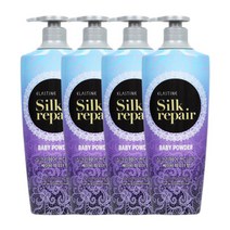 실크리페어 순수하고 포근한 베이비파우더향 린스 550ml x4개, 실크리페어 베이비파우더 린스 550ml 4개