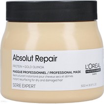 로레알 앱솔루트 리페어 골든 마스크 헤어마스크, 1개, 500ml