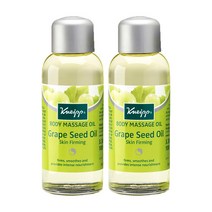 크나이프 그레이프시드 마사지 오일 100ml 2개, 단일옵션