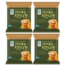 청정원 크런치통살 치킨너겟300g x 4개, 없음, 300g