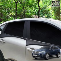 메이빈 더 뉴 쏘렌토 최고급형 스판재질 햇빛가리개 차박 모기방충망 2P세트 캠핑 낚시, 1세트, SUV&RV 뒷열2P