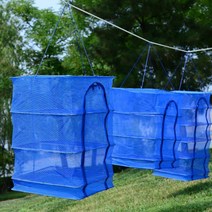 생선말리는망 캠핑 식기 고추 고구마 야채 생선 건조망 건조대 말리기 3단, 소형 65X35X35