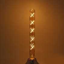 포커스 LED 에디슨전구 눈꽃 볼 별 물병 막대형 롱, COB LED 에디슨전구 막대형 롱 5W