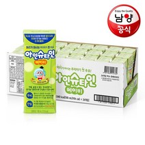 남양 아인슈타인 베이비 멸균우유 180mlx24팩, 없음
