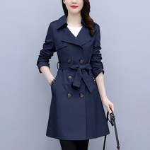 더블하프코트 트렌치코트 하프기장 작은 키 가을옷 여성의류 어텀 무드 유행 트렌드 2814894926