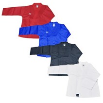 [무스포] 오픈도복(골지) 바지통태권도, 화이트