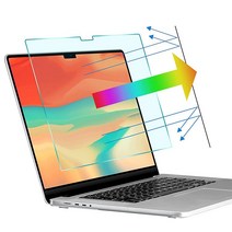 ANTOGOO V 맥북 프로 14인치 2021 블루 라이트 차단 스크린 필터와 호환되는 2팩 눈 보호 방지 및 눈부심 액정보호필름 M1 2021(A2442) 전용, MacBook Pro 16 A2141