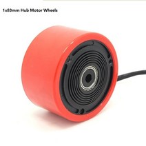 인라인바퀴 타이어 75mm 83mm Electric Skateboard Brushless Motor Wheels Kits For Longboard, 07 kit2